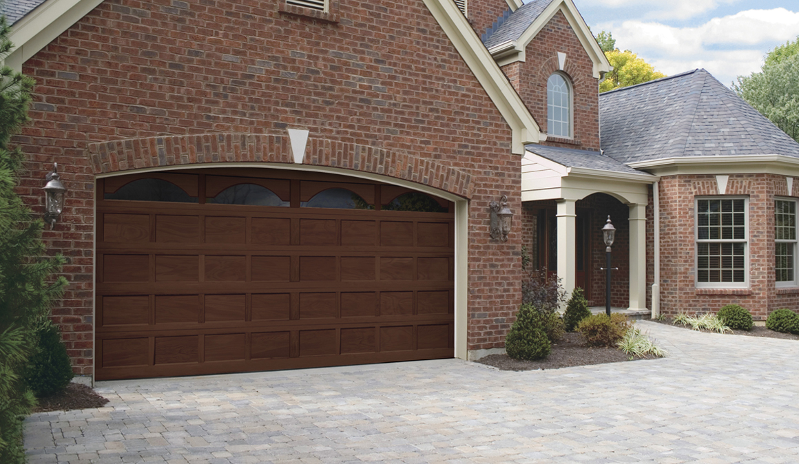 Classic Wood double car garage door - Quality Overhead Door