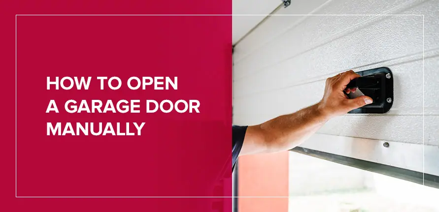 how-to-open-a-garage-door-manually